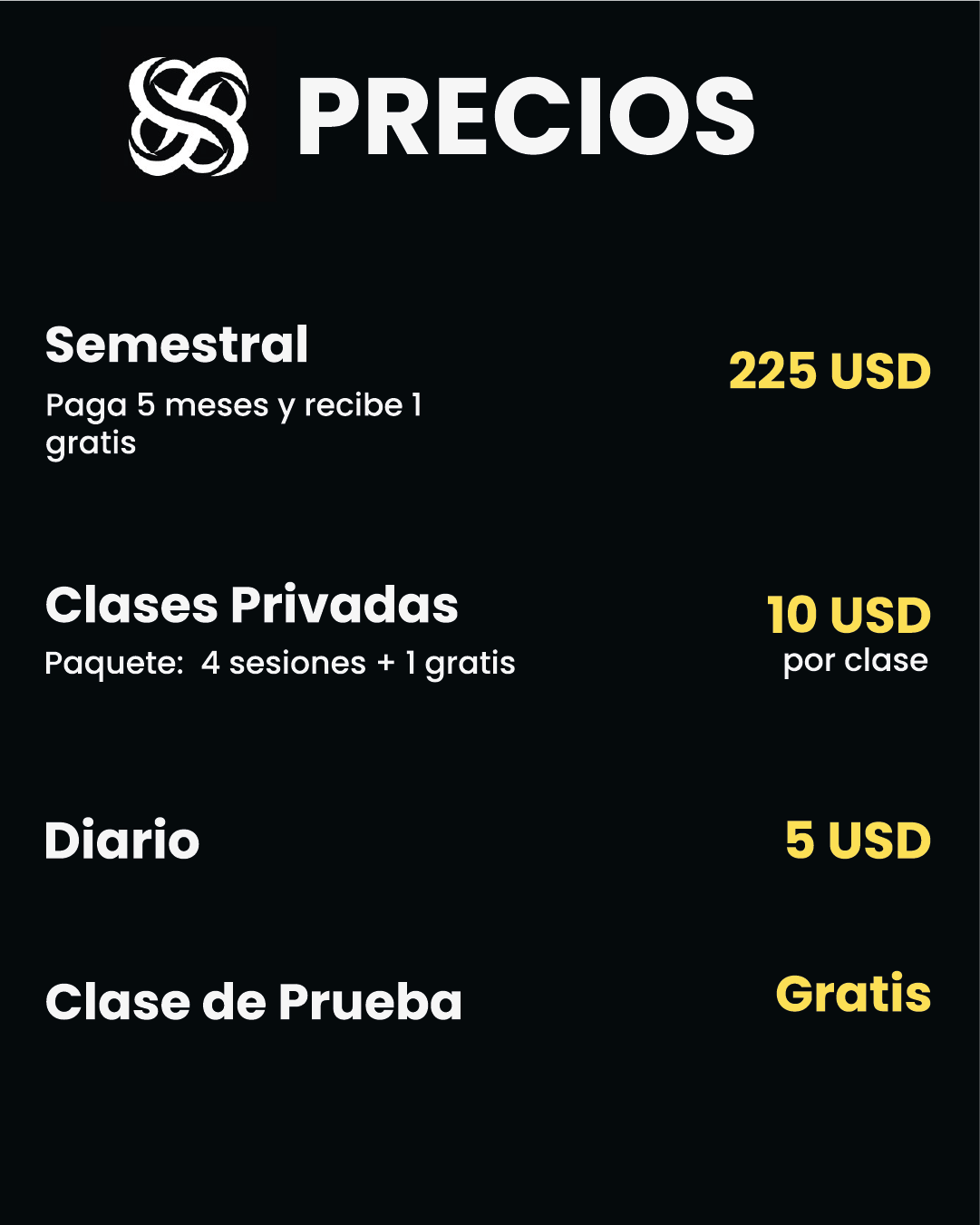 Precios adicionales de La Ruta BJJ